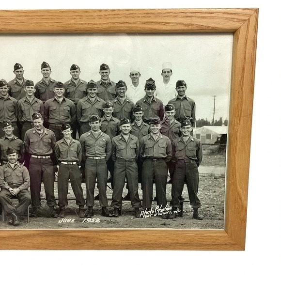Vintage 1952 Military Fort Lewis, Washington photo - Picture 4 of 5